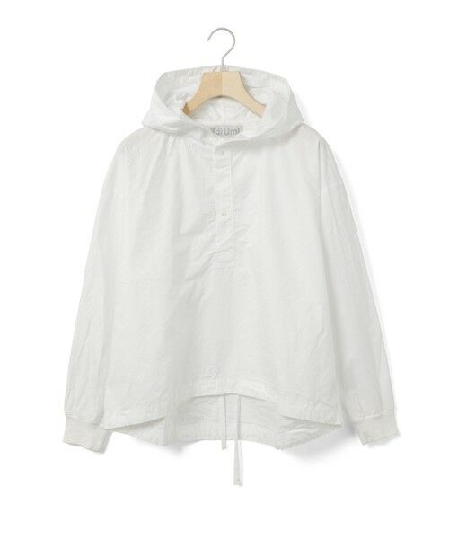 MidiUmi / ミディウミ シャツ・ブラウス | MidiUmi フード付きプルオーバーシャツ | 詳細1
