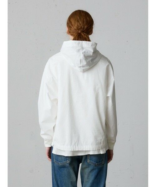 MidiUmi / ミディウミ シャツ・ブラウス | MidiUmi フード付きプルオーバーシャツ | 詳細5