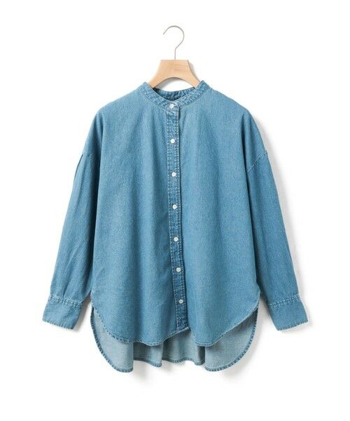 MidiUmi / ミディウミ シャツ・ブラウス | MidiUmi タックスリーブデニムシャツ | 詳細1