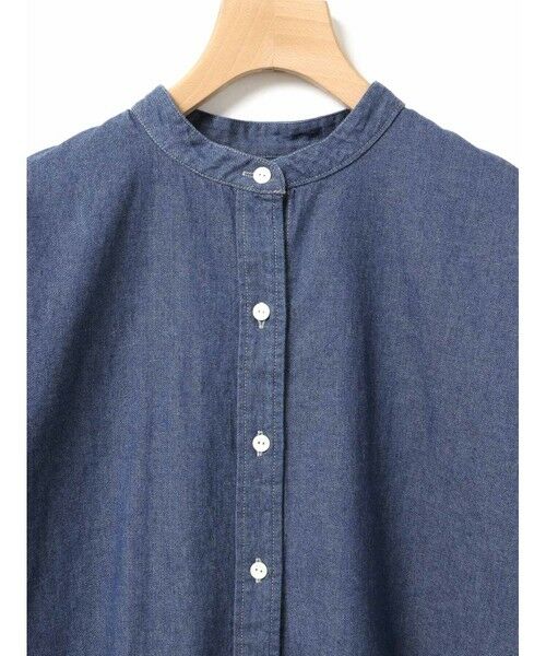 MidiUmi / ミディウミ シャツ・ブラウス | MidiUmi タックスリーブデニムシャツ | 詳細12
