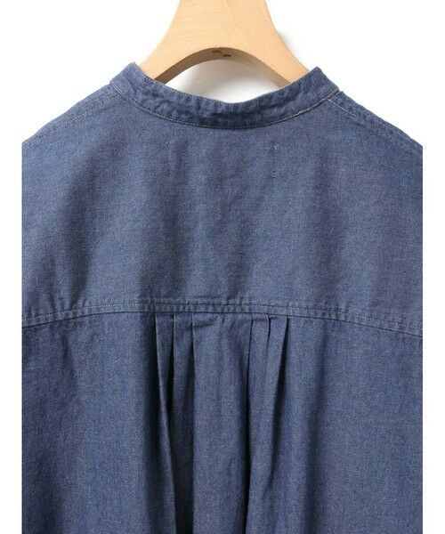 MidiUmi / ミディウミ シャツ・ブラウス | MidiUmi タックスリーブデニムシャツ | 詳細16