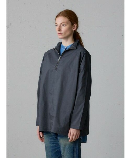 MidiUmi / ミディウミ カットソー | MidiUmi TWO&MOREハーフジッププルオーバー | 詳細3