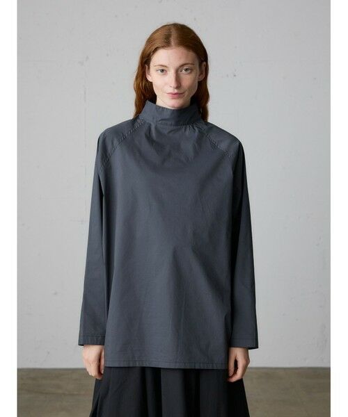 MidiUmi / ミディウミ カットソー | MidiUmi TWO&MOREハーフジッププルオーバー | 詳細7