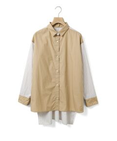 MidiUmi / ミディウミ シャツ・ブラウス | MidiUmi TWO&MOREストライプシャツ