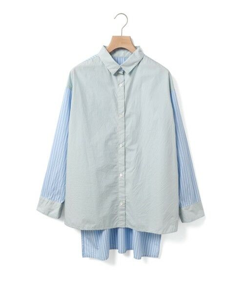 MidiUmi / ミディウミ シャツ・ブラウス | MidiUmi TWO&MOREストライプシャツ | 詳細1