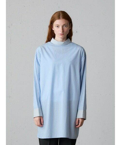 MidiUmi / ミディウミ シャツ・ブラウス | MidiUmi TWO&MOREストライプシャツ | 詳細10