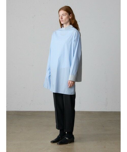 MidiUmi / ミディウミ シャツ・ブラウス | MidiUmi TWO&MOREストライプシャツ | 詳細15