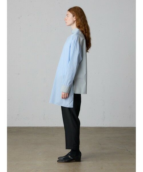 MidiUmi / ミディウミ シャツ・ブラウス | MidiUmi TWO&MOREストライプシャツ | 詳細16
