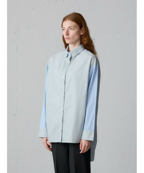 MidiUmi / ミディウミ シャツ・ブラウス | MidiUmi TWO&MOREストライプシャツ | 詳細3