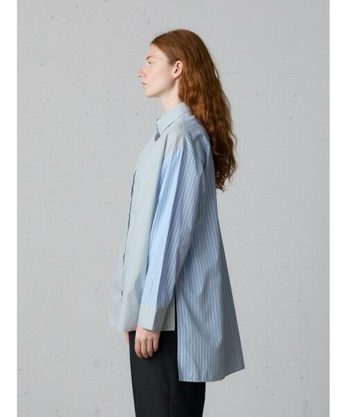 MidiUmi / ミディウミ シャツ・ブラウス | MidiUmi TWO&MOREストライプシャツ | 詳細4