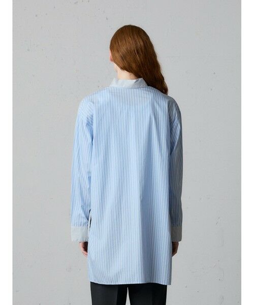 MidiUmi / ミディウミ シャツ・ブラウス | MidiUmi TWO&MOREストライプシャツ | 詳細5