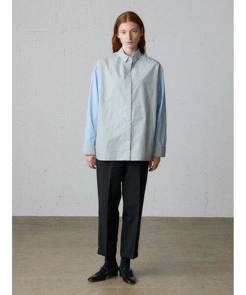 MidiUmi / ミディウミ シャツ・ブラウス | MidiUmi TWO&MOREストライプシャツ | 詳細6