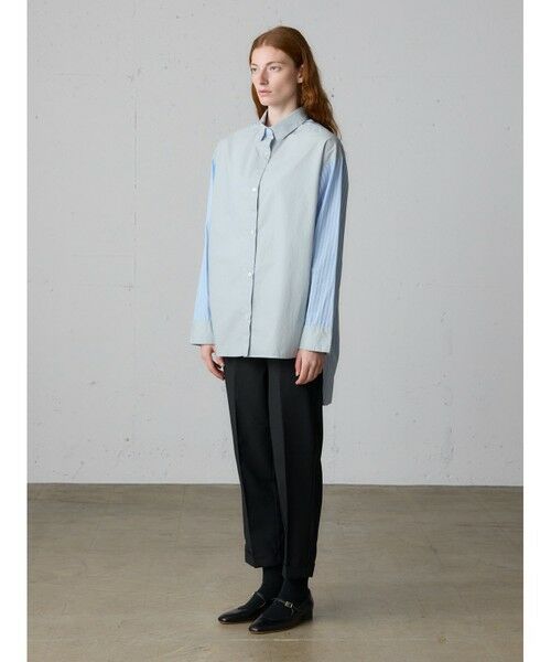 MidiUmi / ミディウミ シャツ・ブラウス | MidiUmi TWO&MOREストライプシャツ | 詳細7