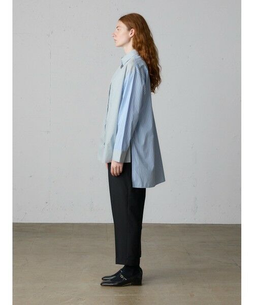 MidiUmi / ミディウミ シャツ・ブラウス | MidiUmi TWO&MOREストライプシャツ | 詳細8