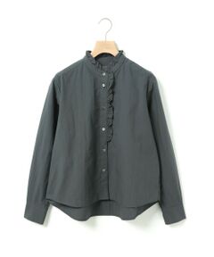 MidiUmi / ミディウミ シャツ・ブラウス | MidiUmi フロントハーフフリルシャツ