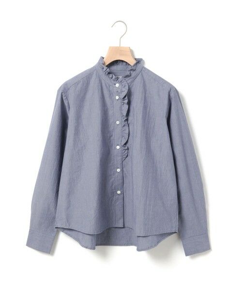 MidiUmi / ミディウミ シャツ・ブラウス | MidiUmi フロントハーフフリルシャツ | 詳細1