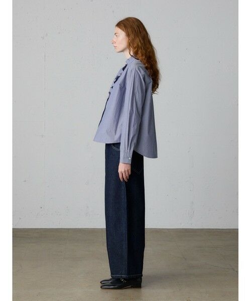 MidiUmi / ミディウミ シャツ・ブラウス | MidiUmi フロントハーフフリルシャツ | 詳細9