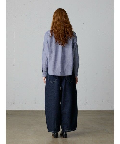 MidiUmi / ミディウミ シャツ・ブラウス | MidiUmi フロントハーフフリルシャツ | 詳細10