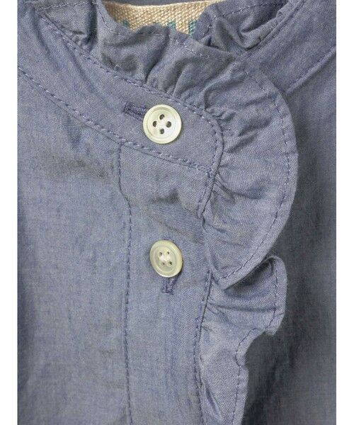 MidiUmi / ミディウミ シャツ・ブラウス | MidiUmi フロントハーフフリルシャツ | 詳細2