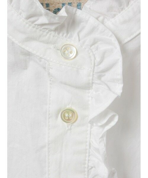 MidiUmi / ミディウミ シャツ・ブラウス | MidiUmi フロントハーフフリルシャツ | 詳細13