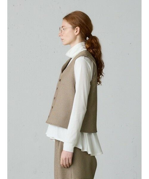 MidiUmi / ミディウミ ベスト | MidiUmi Vネックベスト | 詳細4