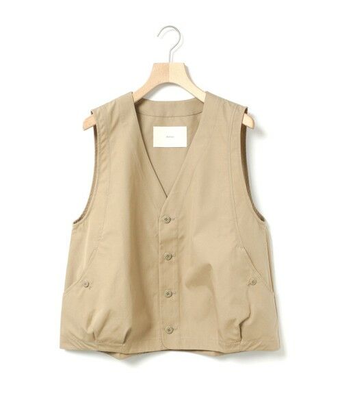 MidiUmi / ミディウミ ベスト | MidiUmi コクーン型ワークベスト | 詳細7