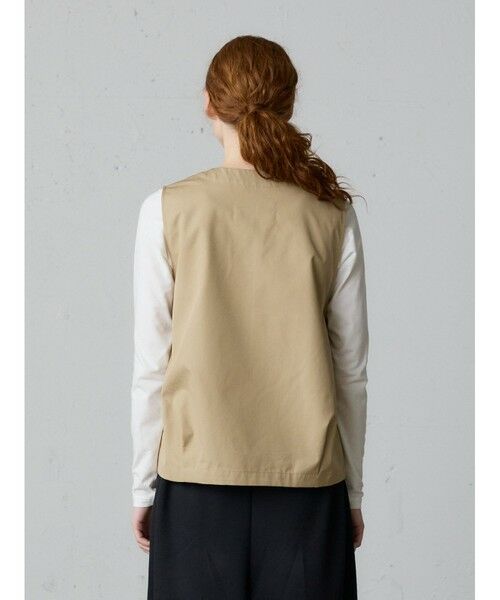 MidiUmi / ミディウミ ベスト | MidiUmi コクーン型ワークベスト | 詳細10