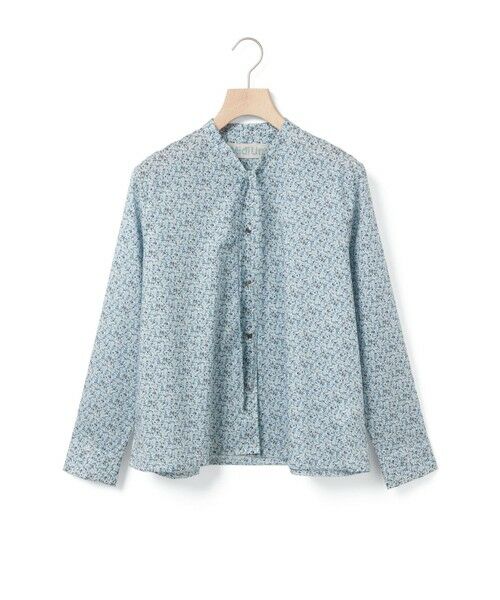 新品未使用　midiumi リバティブラウス　フリーサイズ 50％OFF】MIDIUMI（ミディウミ）リバティプリントシャツ｜ROCOCO