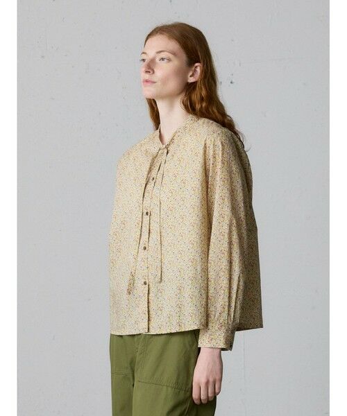 MidiUmi / ミディウミ シャツ・ブラウス | MidiUmi リバティボウタイシャツ | 詳細11
