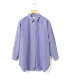 MidiUmi / ミディウミ シャツ・ブラウス | MidiUmi パターンワイドロングシャツ