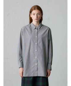 MidiUmi / ミディウミ シャツ・ブラウス | MidiUmi パターンワイドロングシャツ