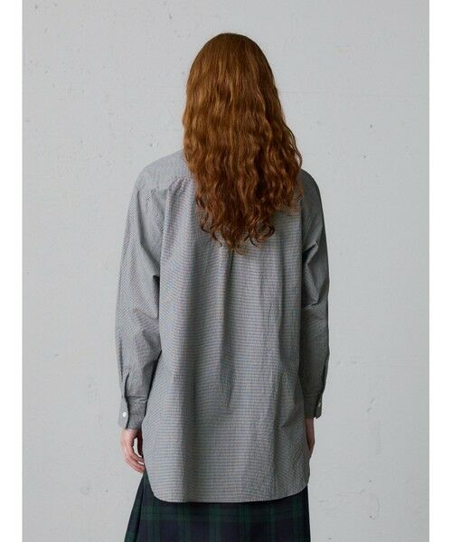 MidiUmi / ミディウミ シャツ・ブラウス | MidiUmi パターンワイドロングシャツ | 詳細13