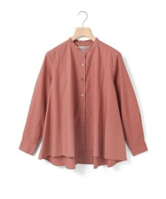 MidiUmi / ミディウミ シャツ・ブラウス | MidiUmi Aラインバンドカラーシャツ