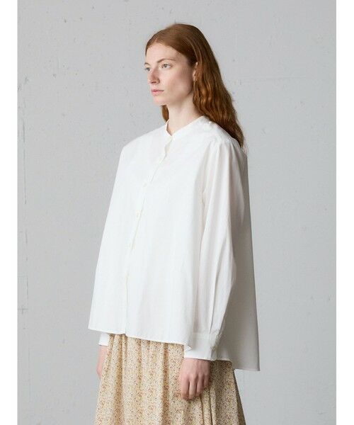 MidiUmi / ミディウミ シャツ・ブラウス | MidiUmi Aラインバンドカラーシャツ | 詳細5