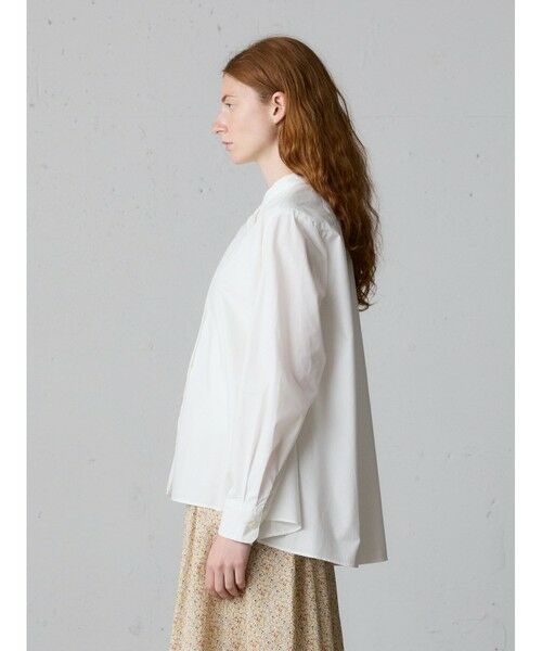 MidiUmi / ミディウミ シャツ・ブラウス | MidiUmi Aラインバンドカラーシャツ | 詳細6
