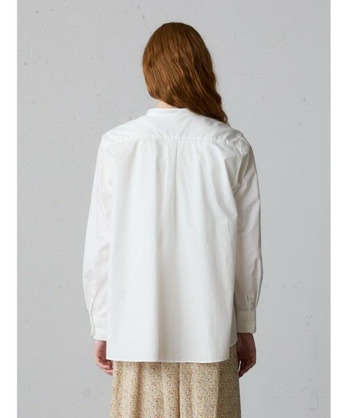 MidiUmi / ミディウミ シャツ・ブラウス | MidiUmi Aラインバンドカラーシャツ | 詳細7
