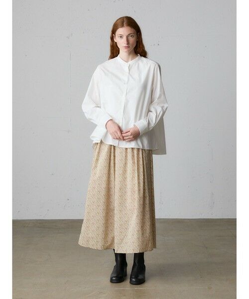 MidiUmi / ミディウミ シャツ・ブラウス | MidiUmi Aラインバンドカラーシャツ | 詳細8