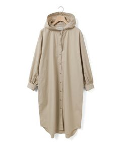 MidiUmi / ミディウミ ロング・マキシ丈ワンピース | MidiUmi フード付きシャツワンピース