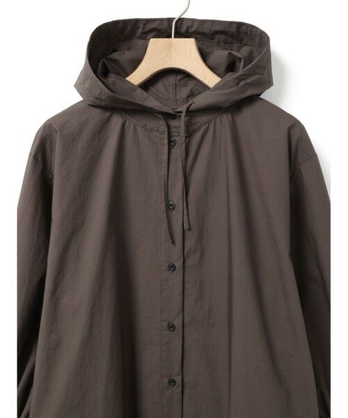 MidiUmi / ミディウミ ロング・マキシ丈ワンピース | MidiUmi フード付きシャツワンピース | 詳細12