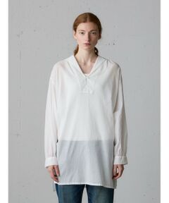 MidiUmi / ミディウミ ドレス | MidiUmi シースルーセーラーカラーチュニック