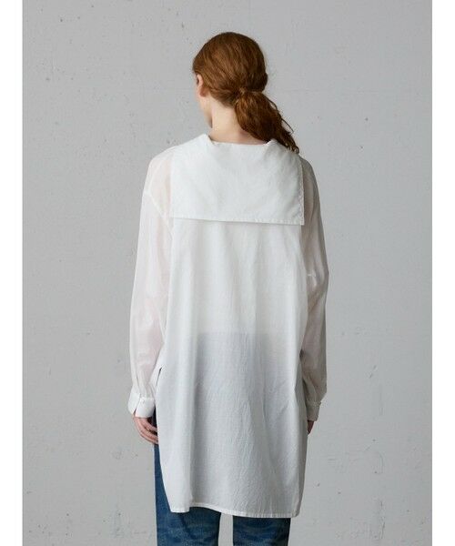 MidiUmi / ミディウミ ドレス | MidiUmi シースルーセーラーカラーチュニック | 詳細5