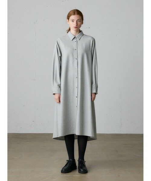 MidiUmi/ミディウミ MidiUmi コートワンピース ライトグレー(color90) FREE