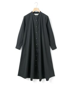 MidiUmi / ミディウミ ロング・マキシ丈ワンピース | MidiUmi Aラインバンドカラーシャツワンピース