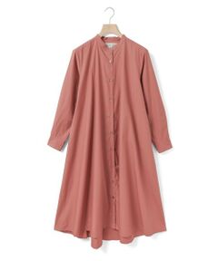 MidiUmi / ミディウミ ロング・マキシ丈ワンピース | MidiUmi Aラインバンドカラーシャツワンピース
