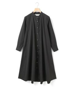 MidiUmi / ミディウミ ロング・マキシ丈ワンピース | MidiUmi Aラインバンドカラーシャツワンピース