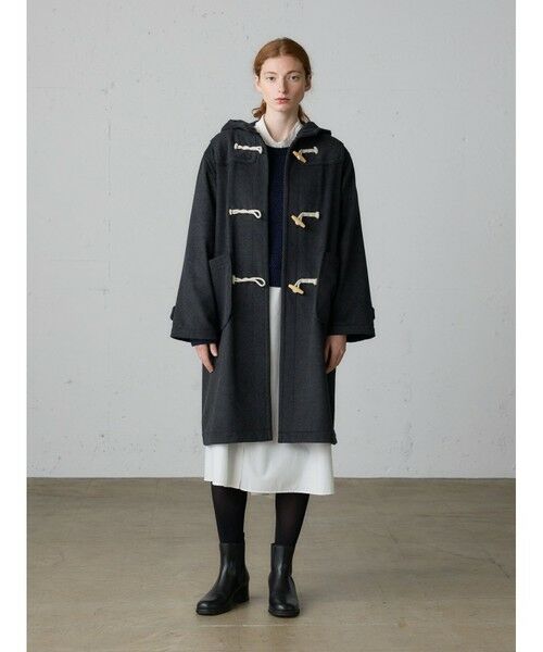 MidiUmi / ミディウミ ロング・マキシ丈ワンピース | MidiUmi Aラインバンドカラーシャツワンピース | 詳細15