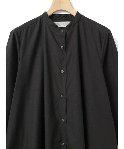 MidiUmi / ミディウミ ロング・マキシ丈ワンピース | MidiUmi Aラインバンドカラーシャツワンピース | 詳細17