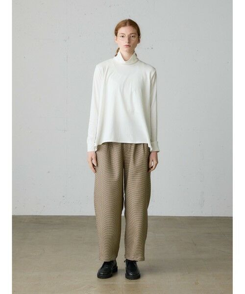 MidiUmi/ミディウミ MidiUmi ストレートパンツ ブラウンチェック(color44) FREE MidiUmi/ミディウミ MidiUmi ストレートパンツ ブラウンチェック(color44) FREE