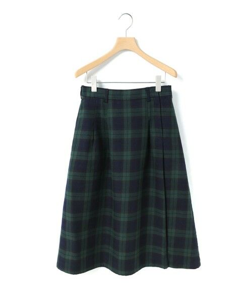 MidiUmi / ミディウミ ミニ・ひざ丈スカート | MidiUmi チェックタックスカート | 詳細1