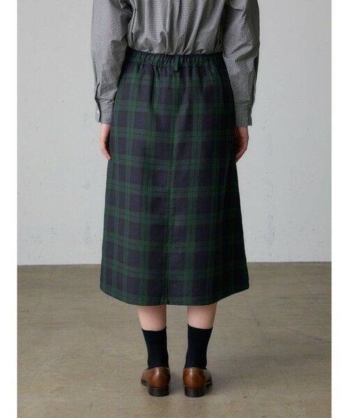 MidiUmi / ミディウミ ミニ・ひざ丈スカート | MidiUmi チェックタックスカート | 詳細9